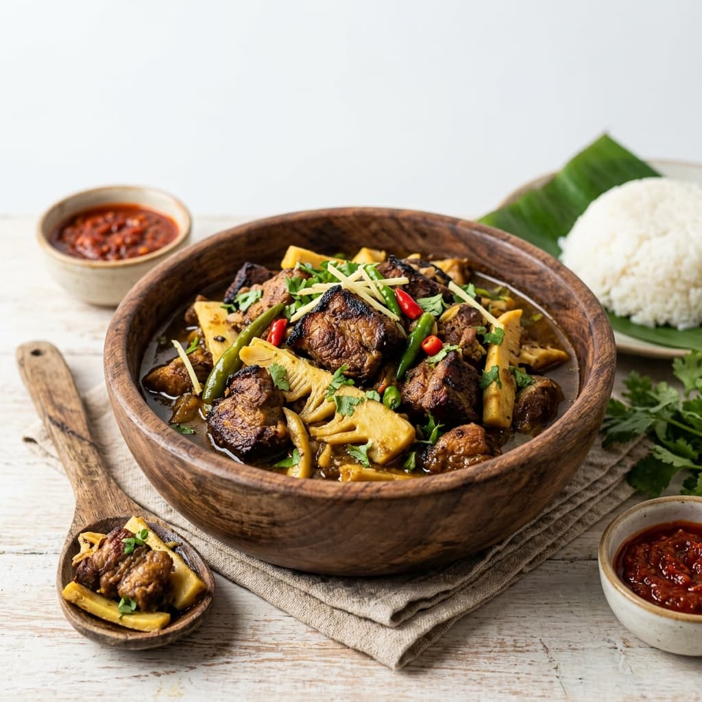 Smoked Pork Bamboo